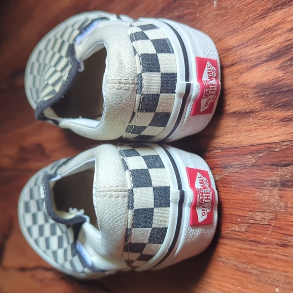 Van checkerboard slip-on kid size 2 - Picture 4 of 5